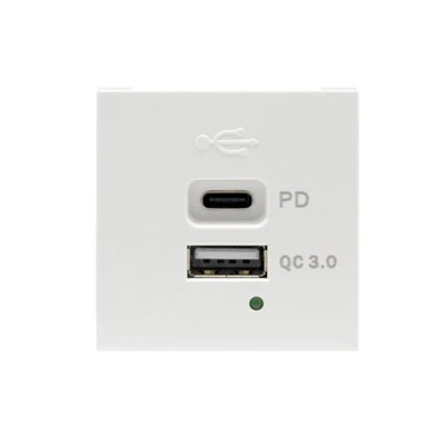 شارژر 20 واتی USB A USB C PD